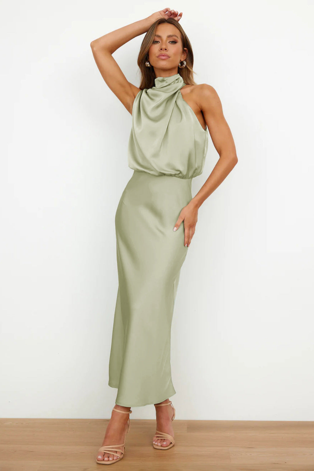 Colette | Satin flowing dress