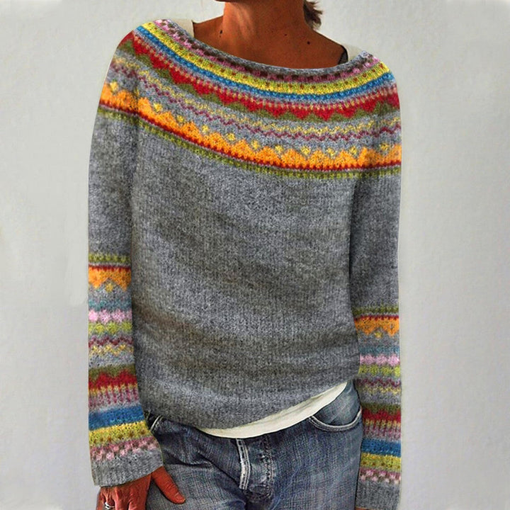 Eve | Multicoloured winter jumper