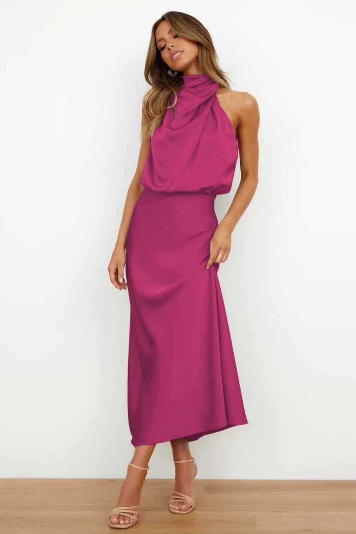 Colette | Satin flowing dress