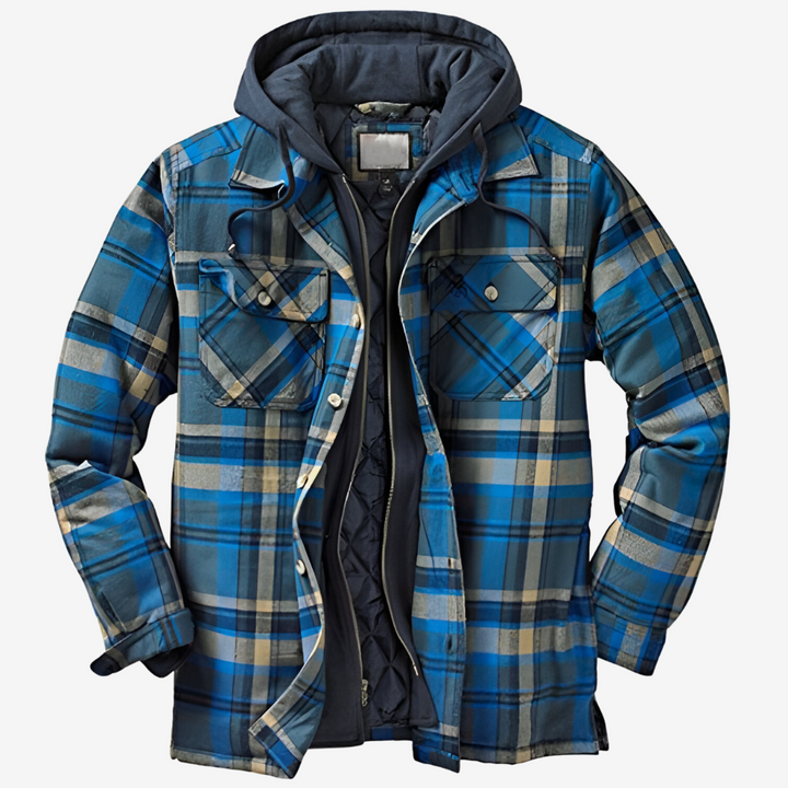 Vincenzo | Lined flannel jacket