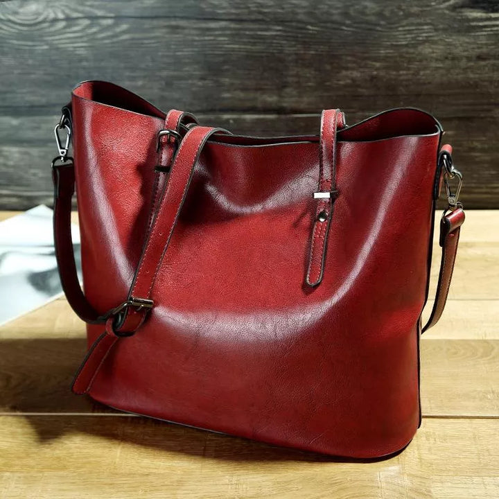 Talitha| Vintage leather shoulder bag