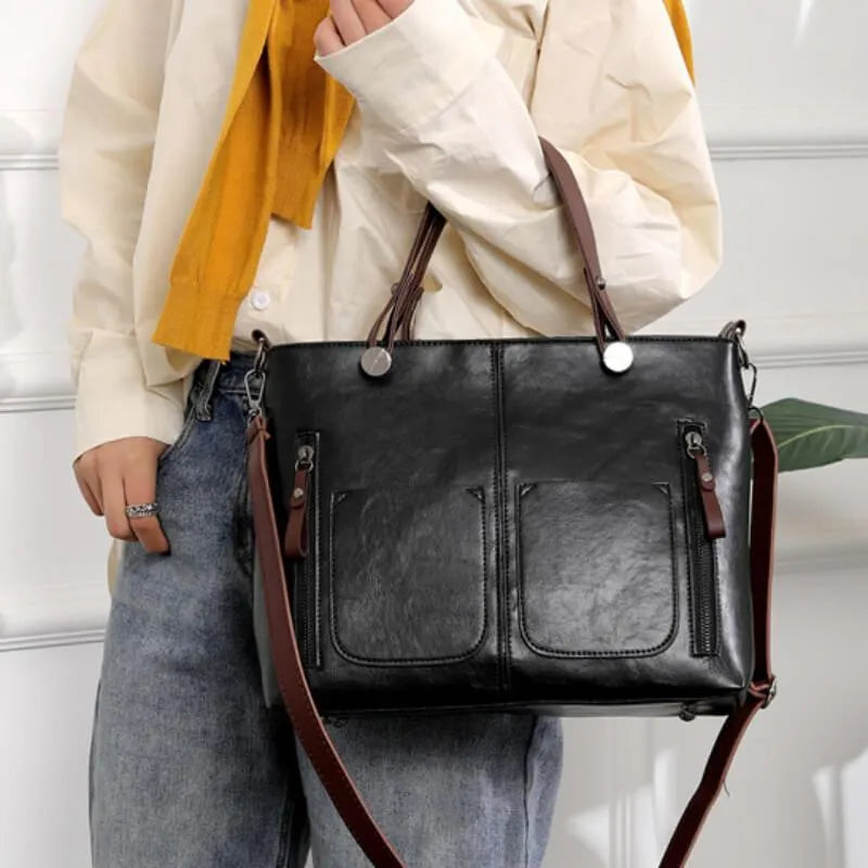 Alicia | Leather shoulder bag