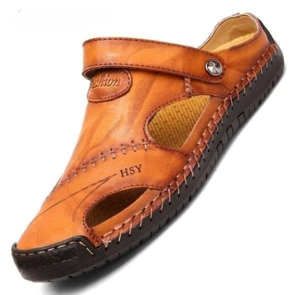 Elias | EliteStep Leather Outdoor Sandals