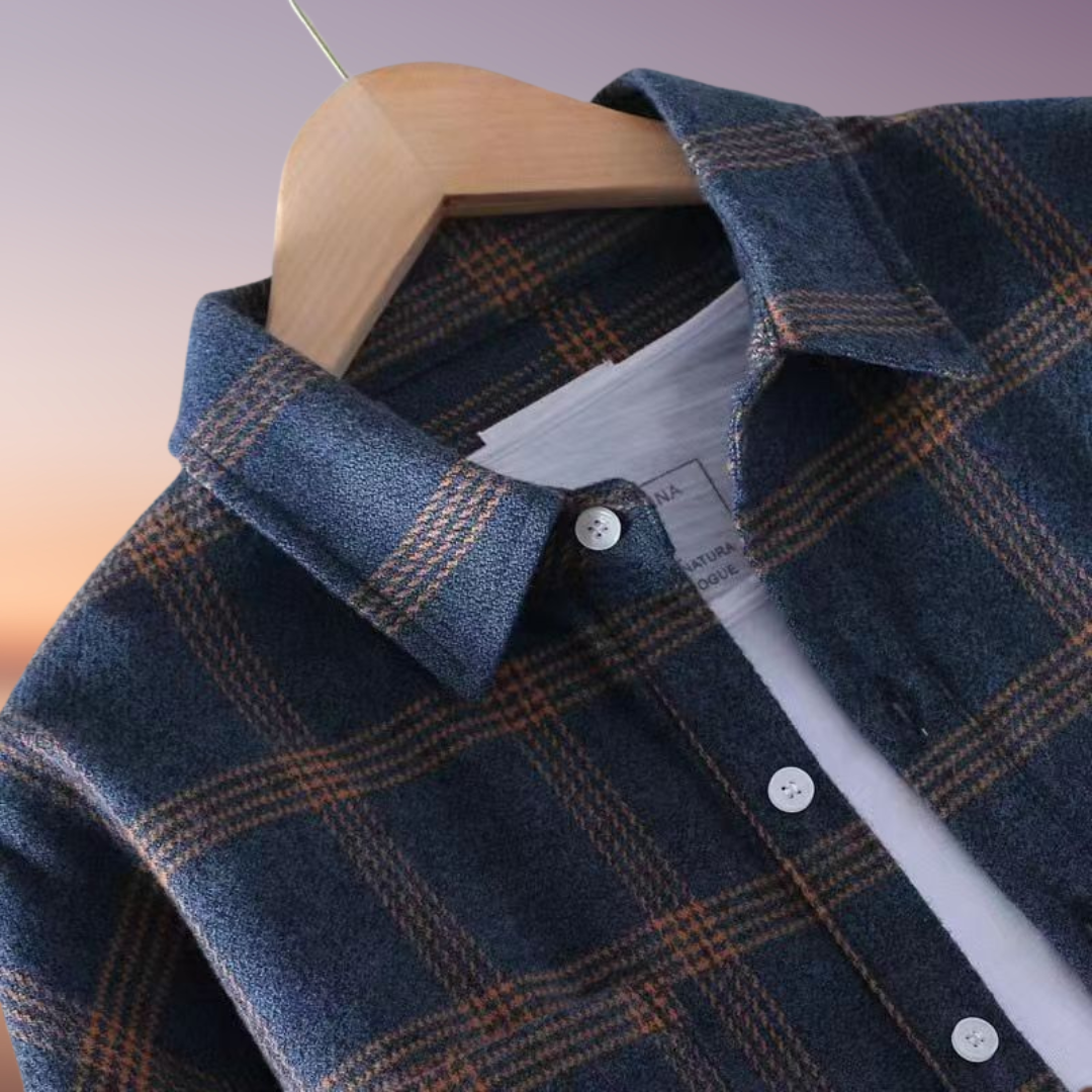 Denis | Men's check shirt