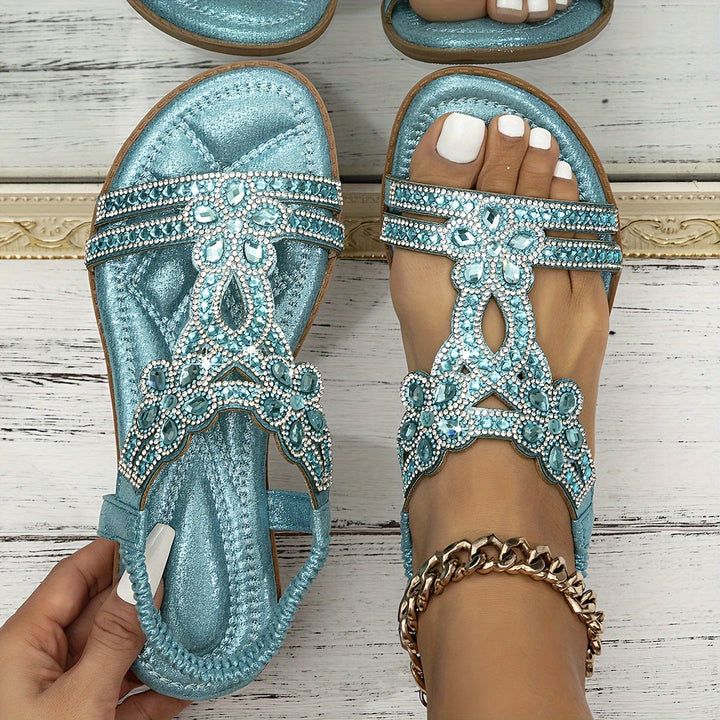 Joelle | Crystal sandals