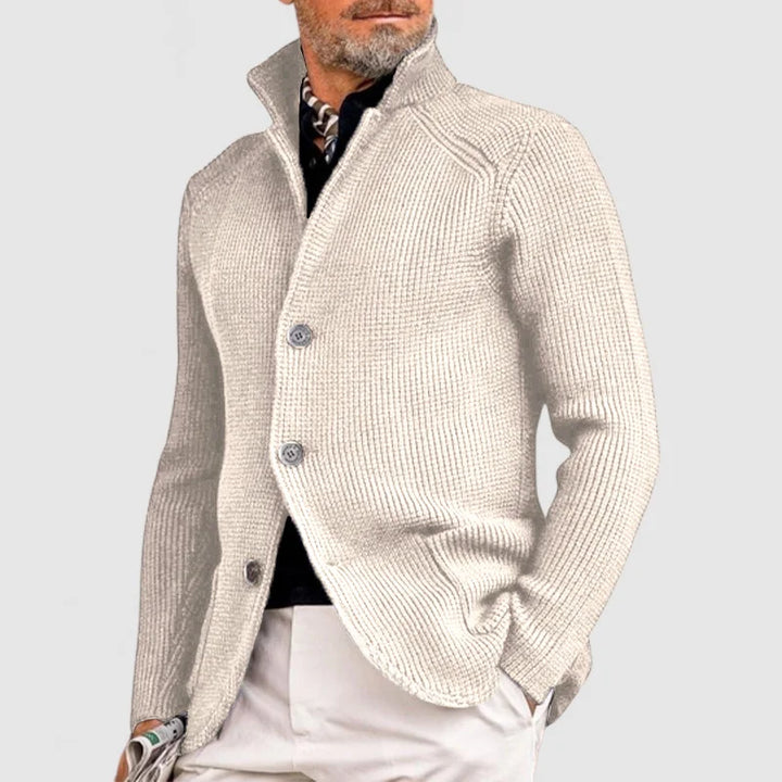 Shawn | Refined men's cardigan with button fastening