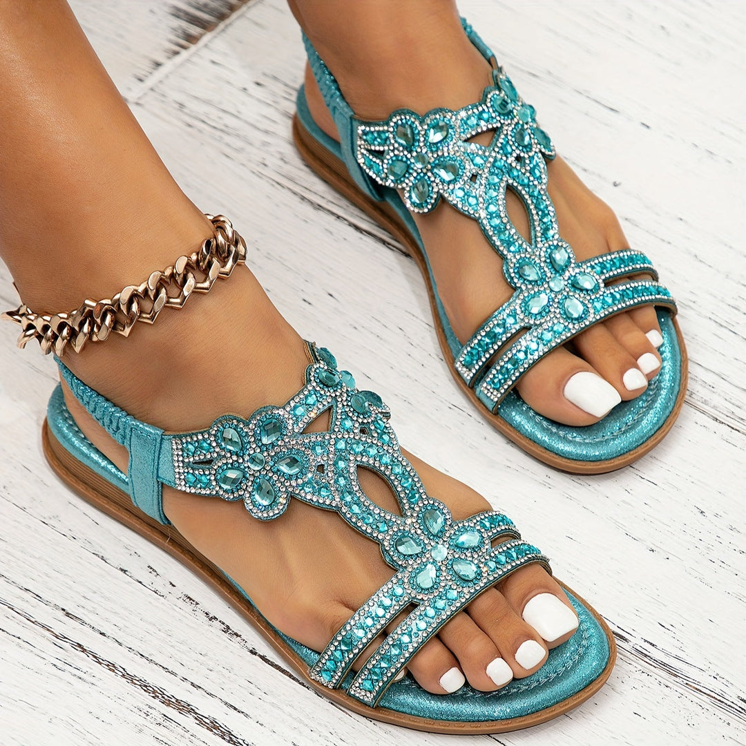 Joelle | Crystal sandals