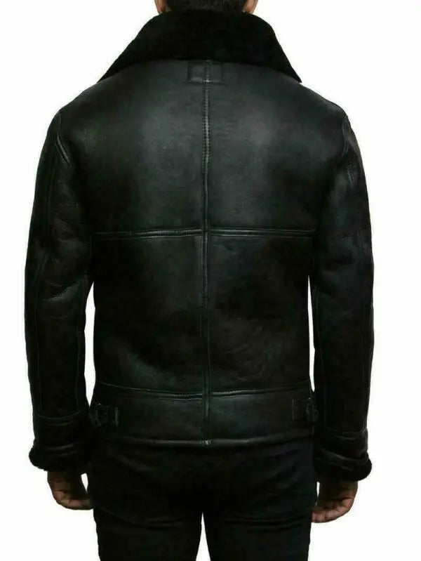 Alan | Sturdy leather winter jacket