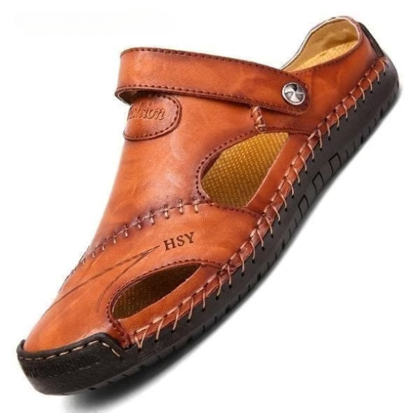 Elias | EliteStep Leather Outdoor Sandals