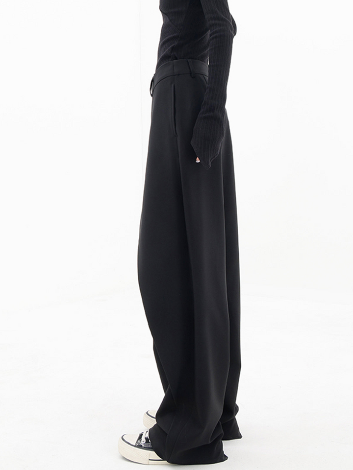 Madeline | Wide-leg asymmetric trousers