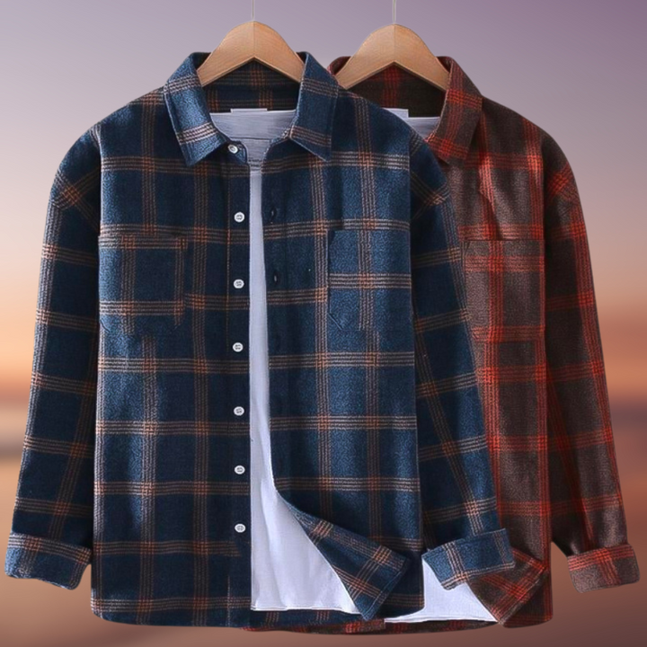 Denis | Men's check shirt