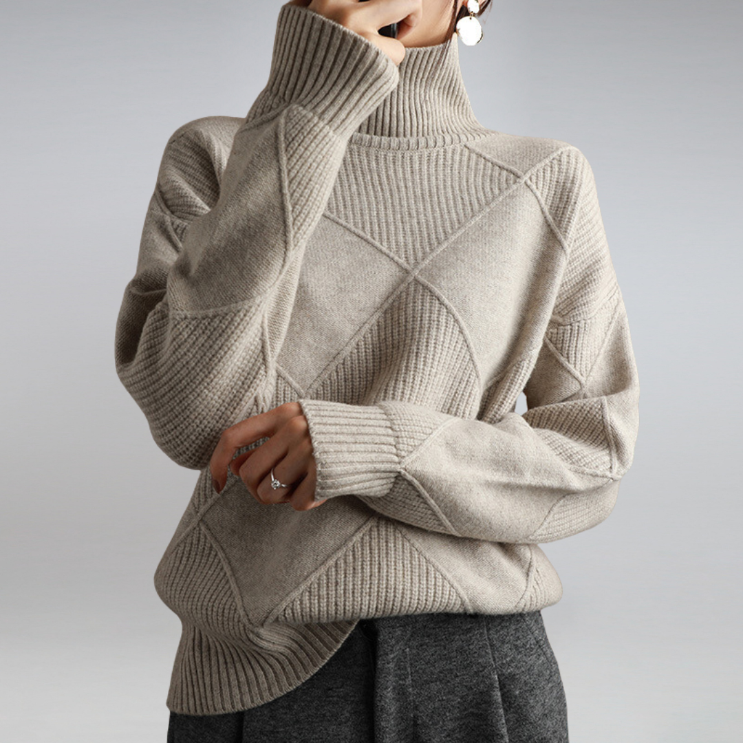 Adelia | Comfortable turtleneck jumper