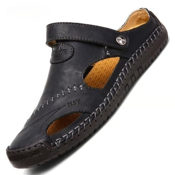 Elias | EliteStep Leather Outdoor Sandals