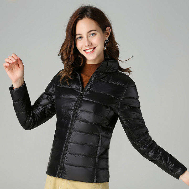 Arianna | New ultralight winter jacket in white duck down