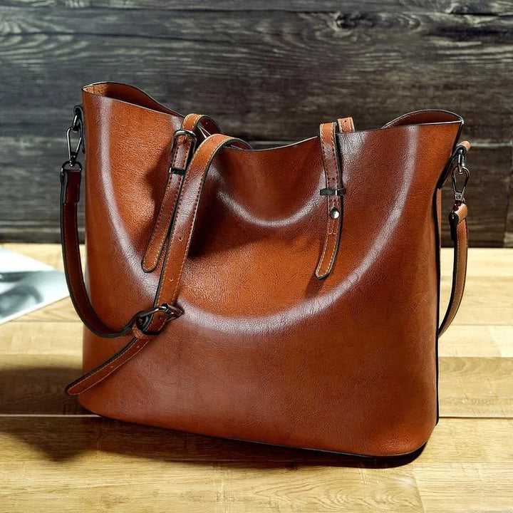 Talitha| Vintage leather shoulder bag