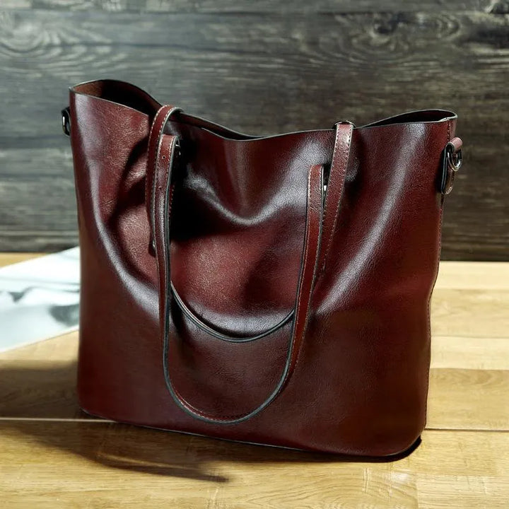 Talitha| Vintage leather shoulder bag