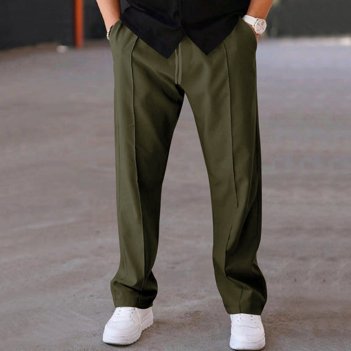 Iwan | Wide Leg Casual Pants