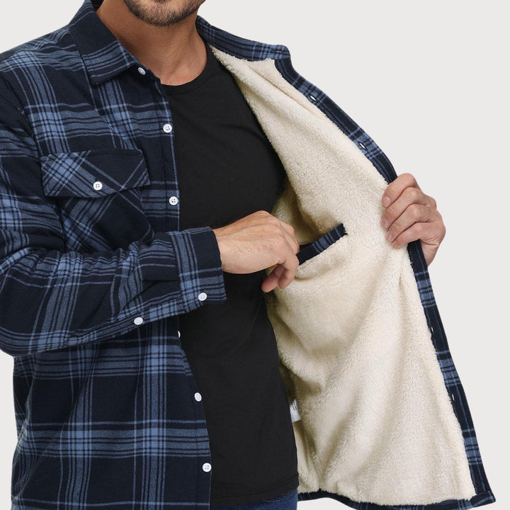 Owen | Warm lined cardigan