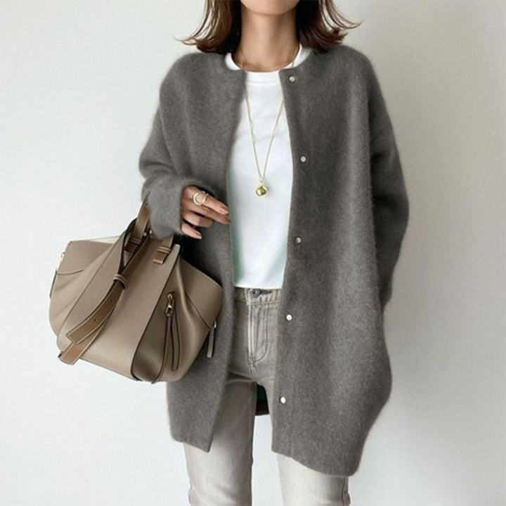 White | Soft winter cardigan