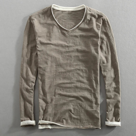 Eric | Comfortable men's long-sleeved shirt