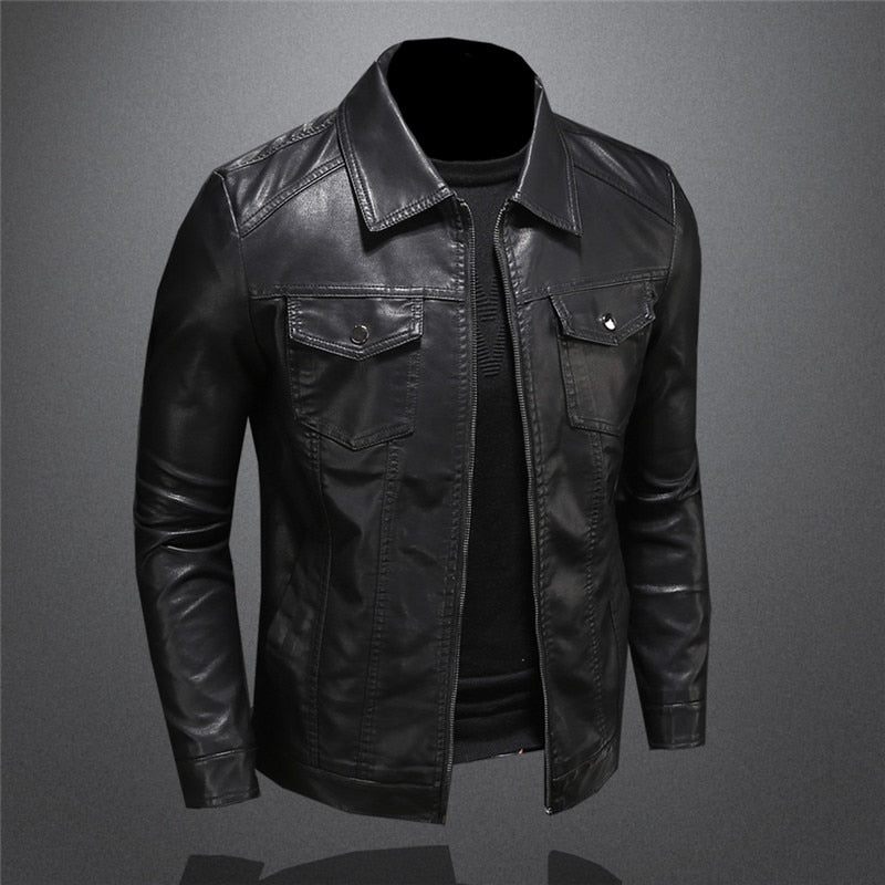 Sion | Elegant leather jacket