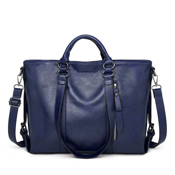 Sarah | Large leather shoulder bag