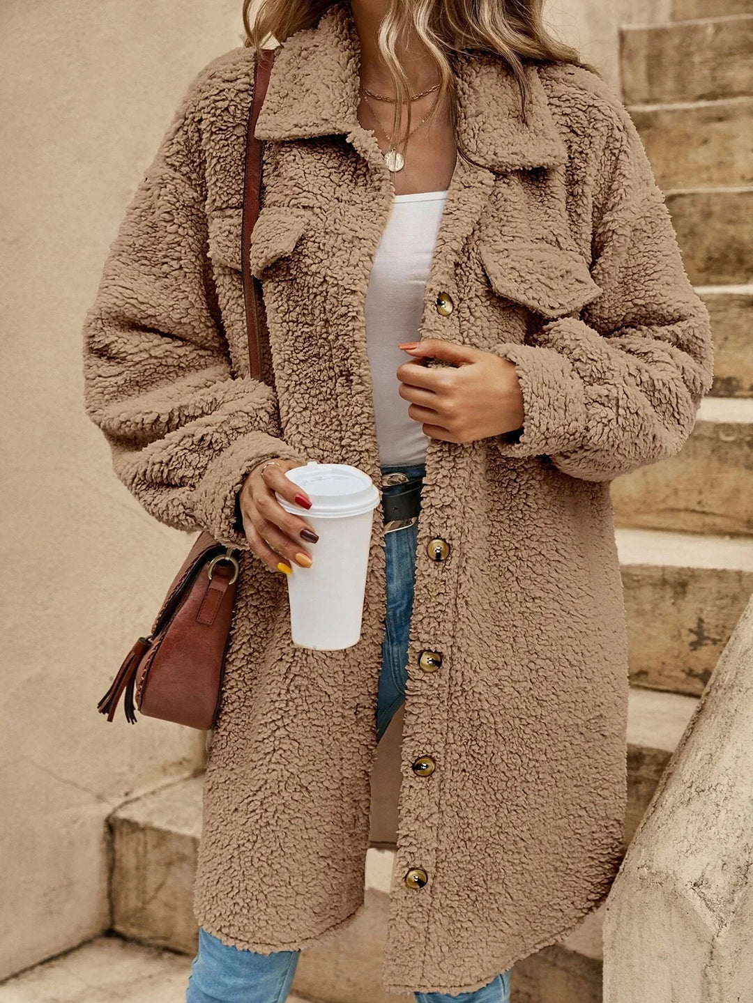 Leonie | Plush coat