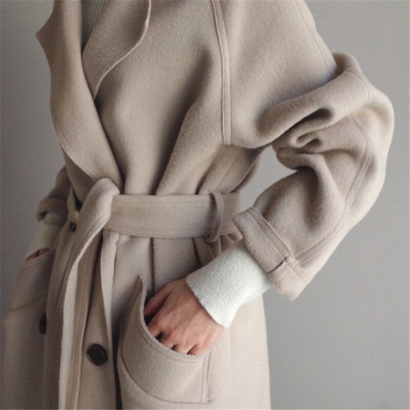 Cémenza | Women's wool trench coat