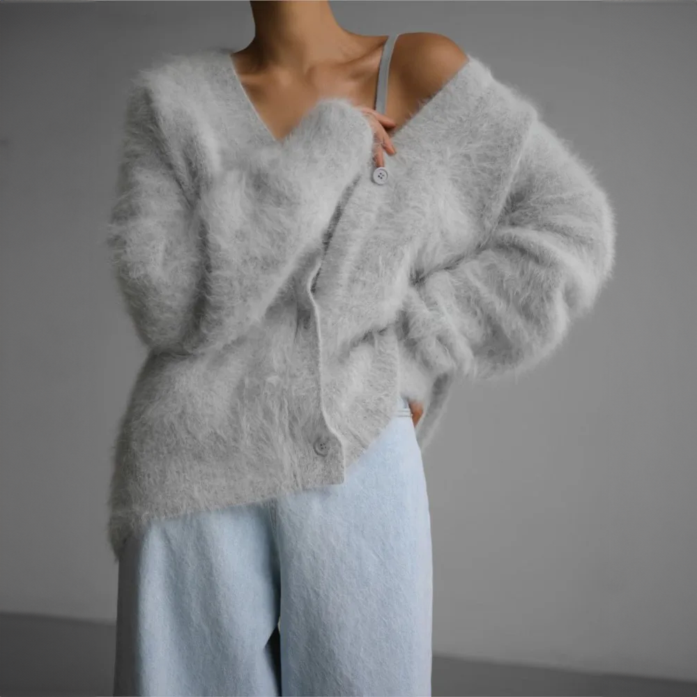 Francheska | Luxury plush cardigan