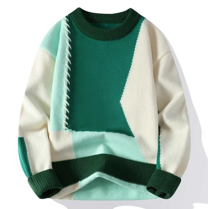 Arsenio | Mixed Knit Sweater