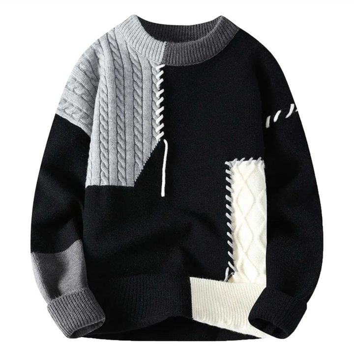 Arsenio | Mixed Knit Sweater