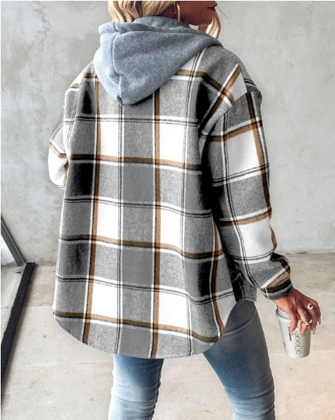 Yvette | Urban check cardigan