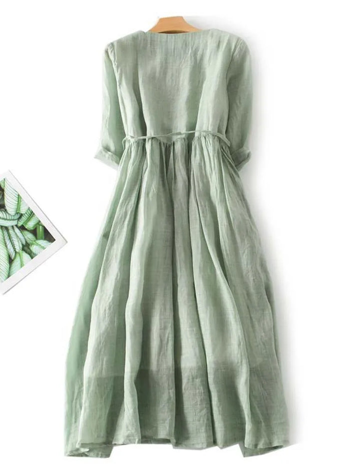 Diana | Linen summer dress