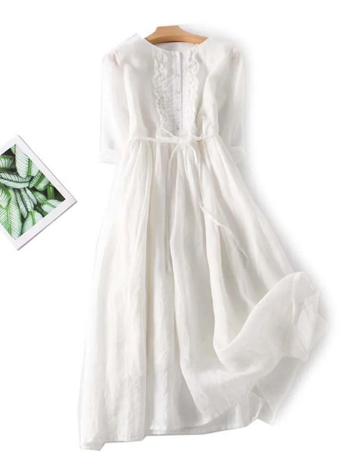 Diana | Linen summer dress