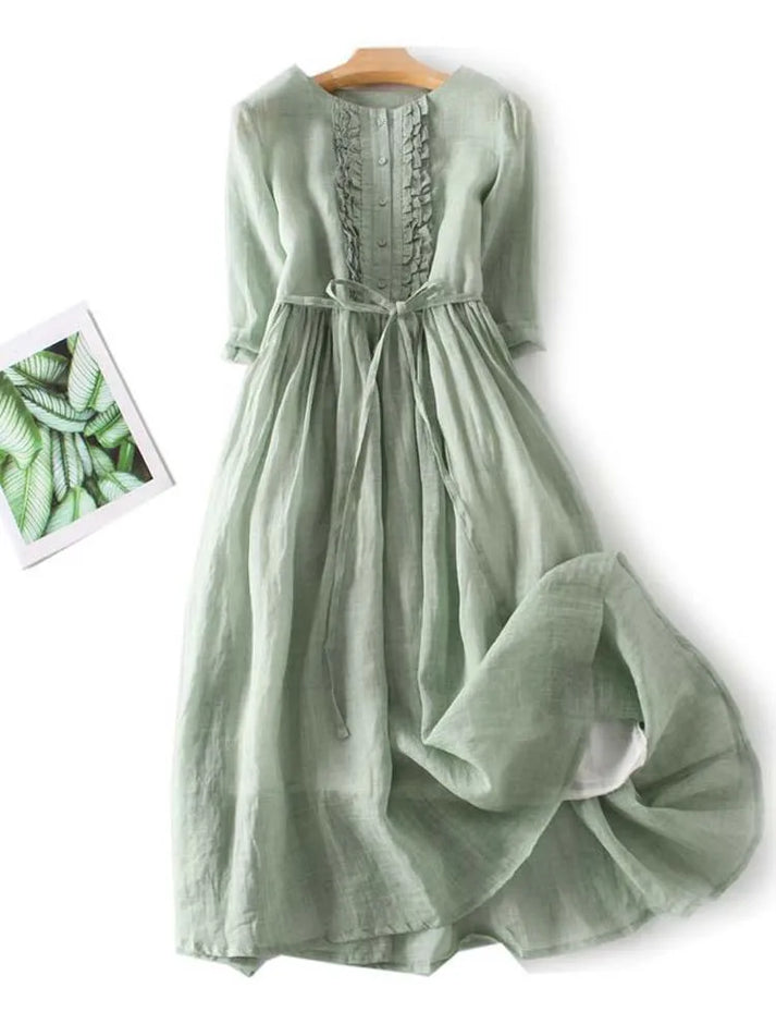 Diana | Linen summer dress