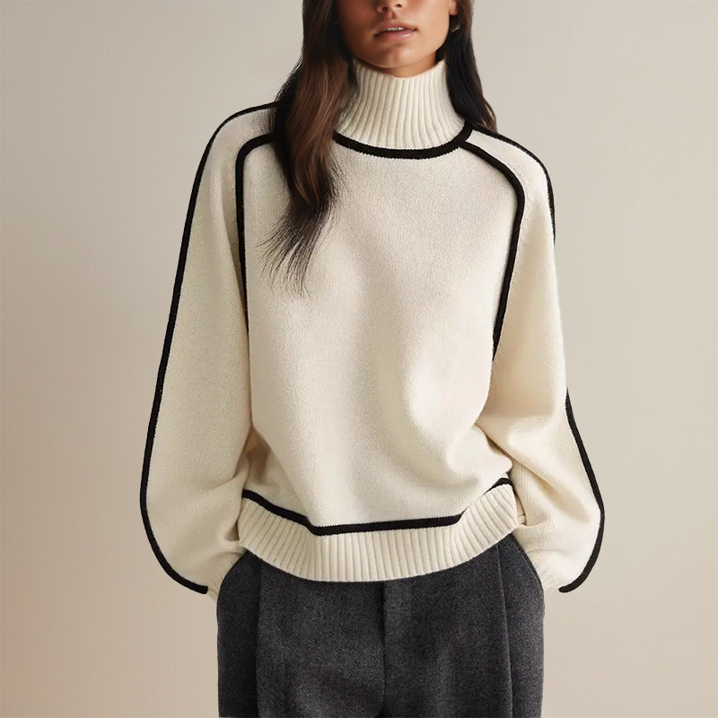 Chantal | Soft turtleneck jumper