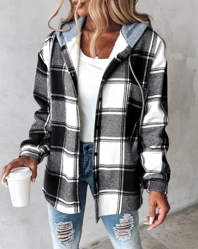 Yvette | Urban check cardigan