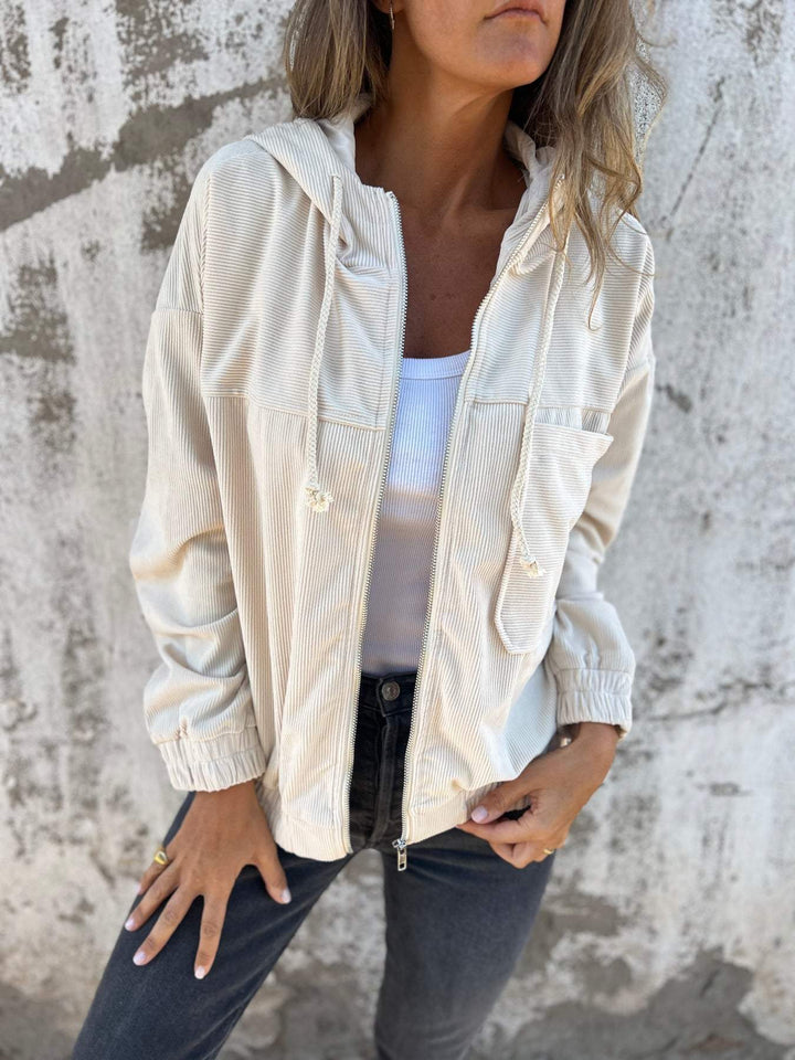 Adelyne | Casual Zip-Up Jacket