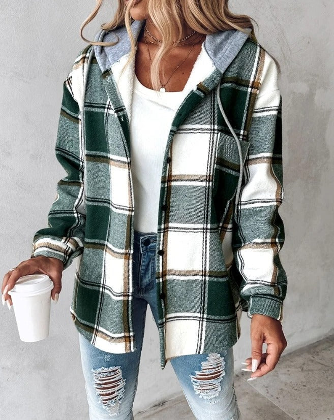 Yvette | Urban check cardigan