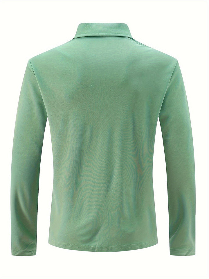 Brett | Long-sleeved polo shirt