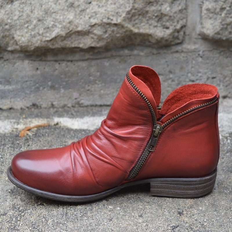 Therese | Elegant artificial leather boots