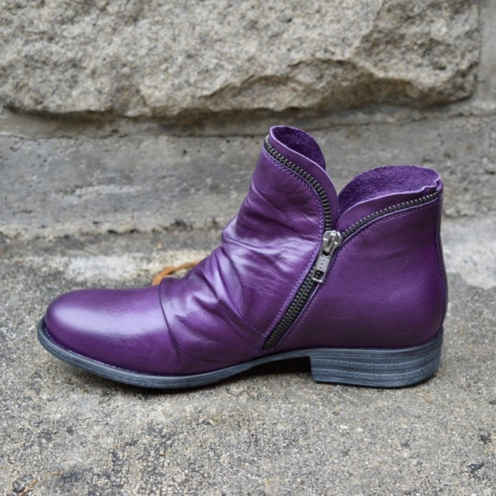 Therese | Elegant artificial leather boots