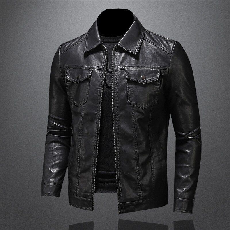 Sion | Elegant leather jacket